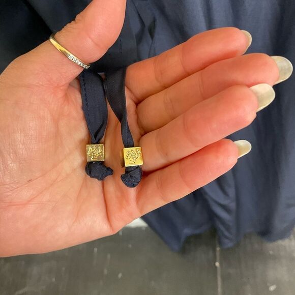 Sea Lily Miami Pia Power Black 100% Silk Wide Leg Jumpsuit Size M - Picture 10 of 13